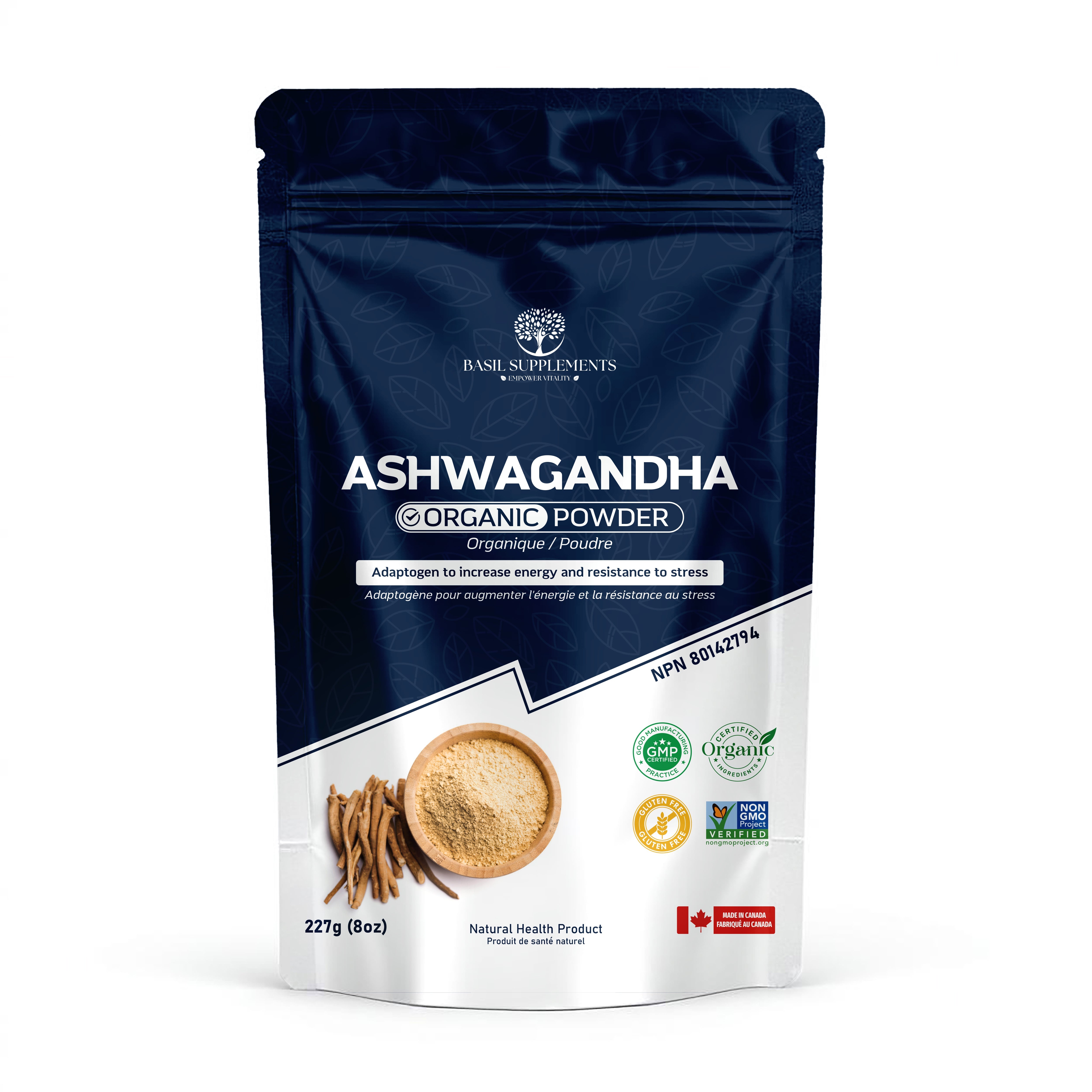 Ashwagandha Powder - BasilSupplements