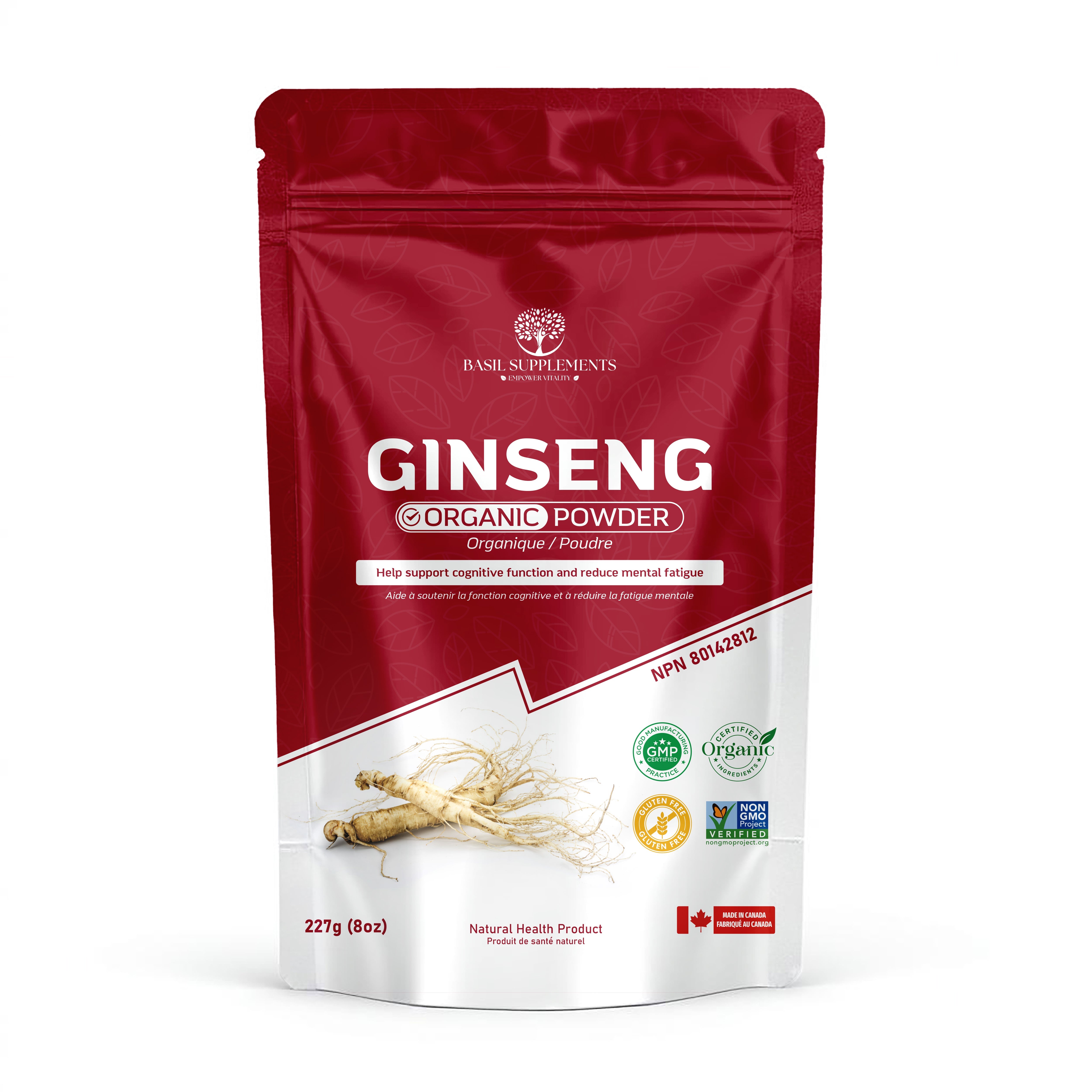 Ginseng Powder - BasilSupplements