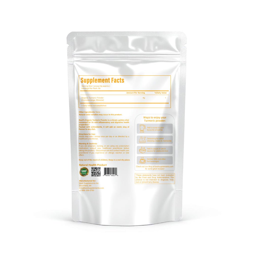 Turmeric Powder - BasilSupplements